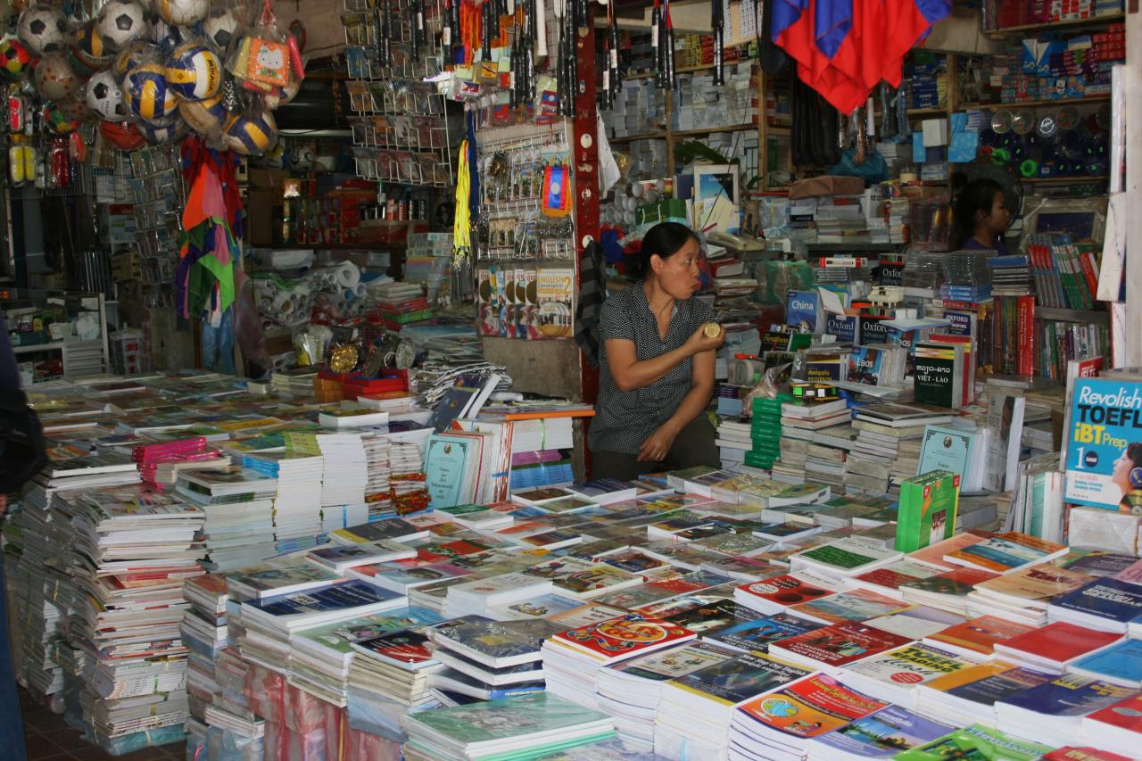 le marché de vientiane