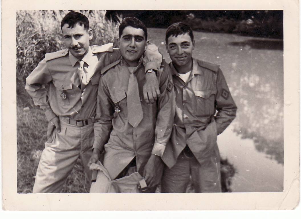 moi à l'armée