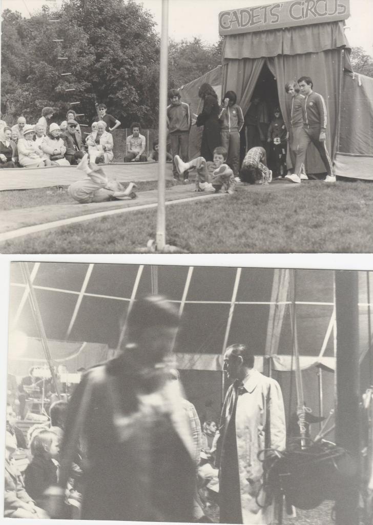 sur la photo du bas Pierre Etaix au Cadet's Circus